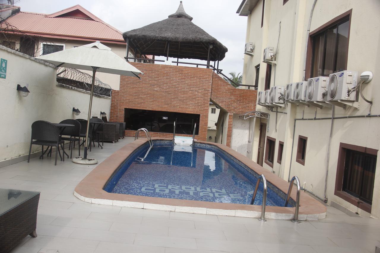 Crown Cottage Hotel Ikeja Exterior foto